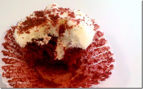 red cupcake